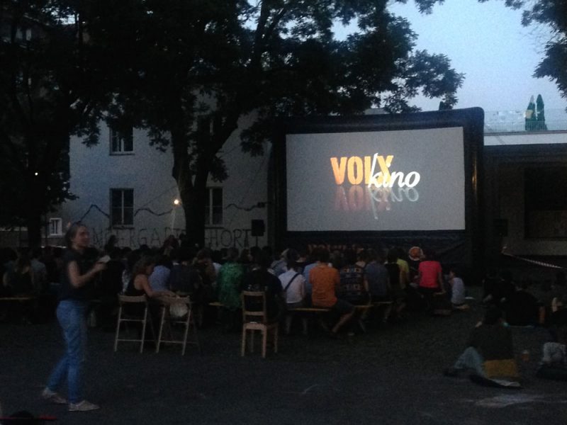 Volxkino am Burjanplatz