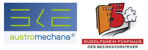 Logos - Austro Mechana - Bezirk Rudolfsheim-Fünfhaus