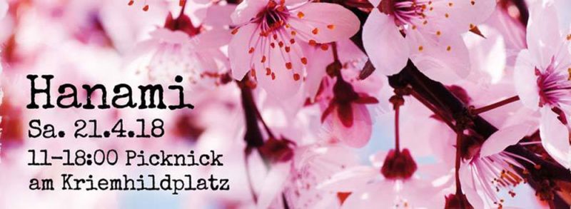 Flyer - Hanami - Picknick am Kriemhildplatz