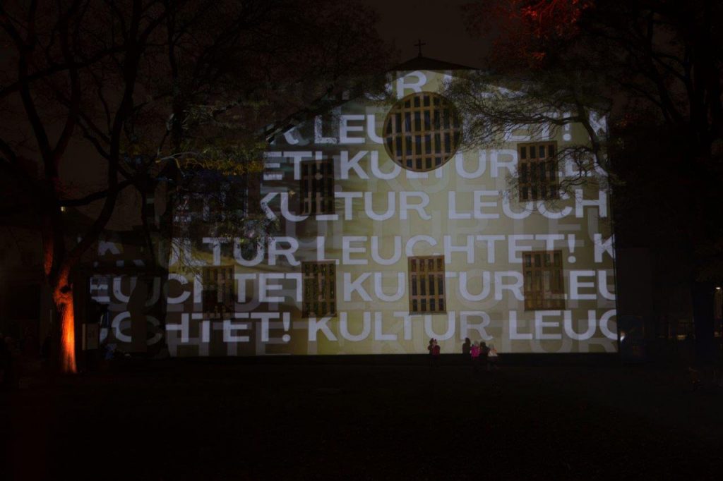 Kultur leuchtet - Foto Reinhard Mayr