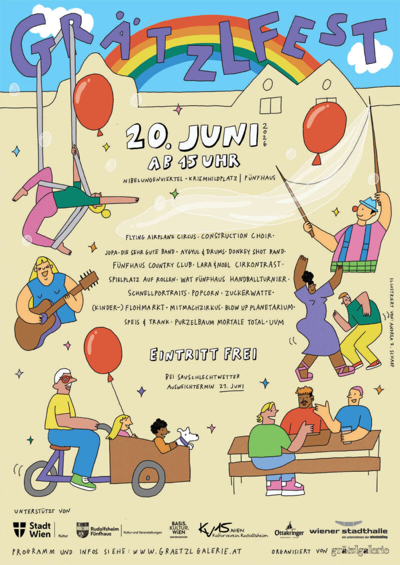 Grätzlfest 2026 - Poster