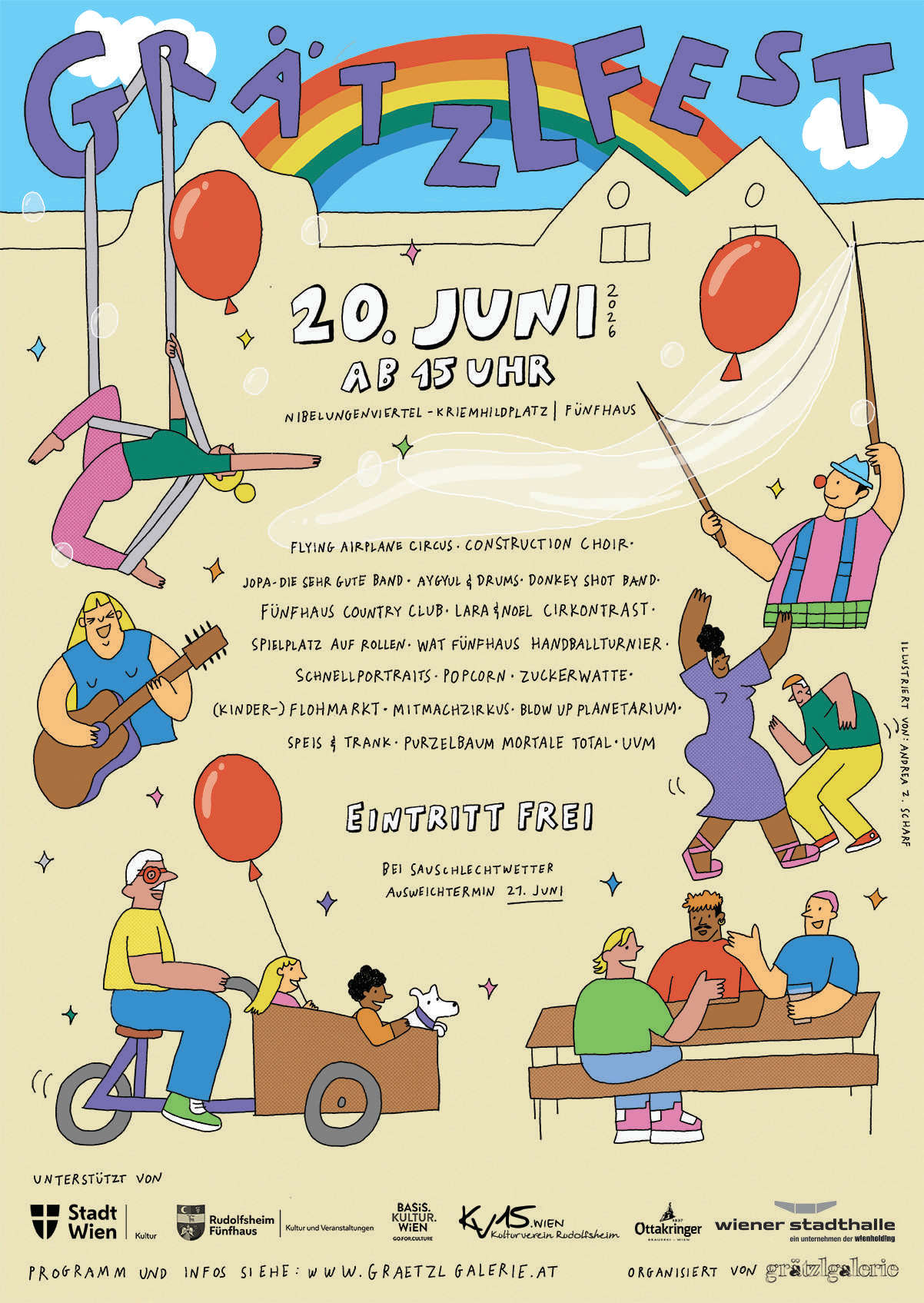 Grätzlfest 2026 - Poster