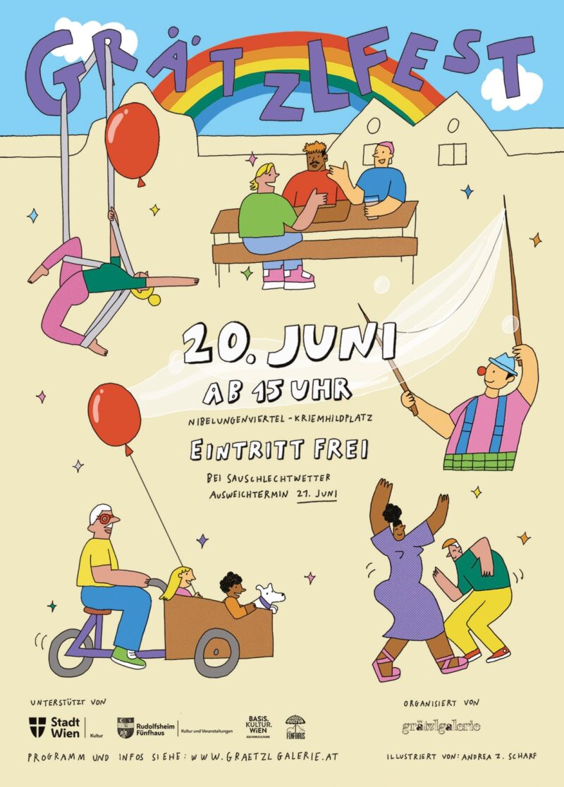 Grätzlfest 2026 - Poster